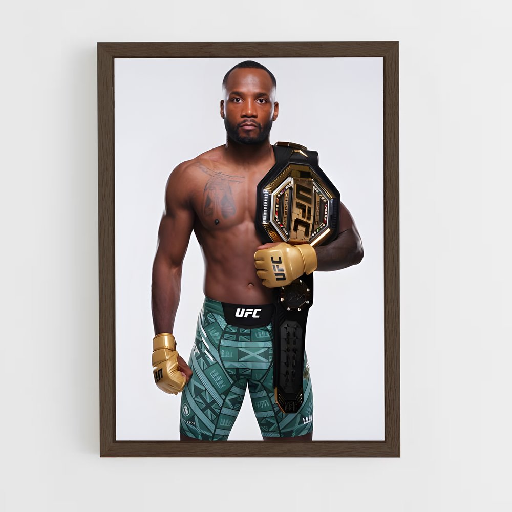 Poster Leon de edwards – affiche MMA (vue 5)